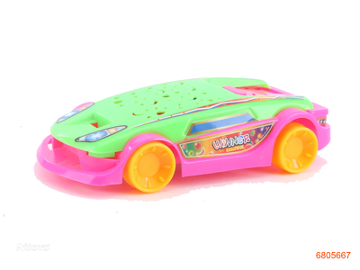 F/P CAR W/LIGHT/BATTERIES 3COLOUR