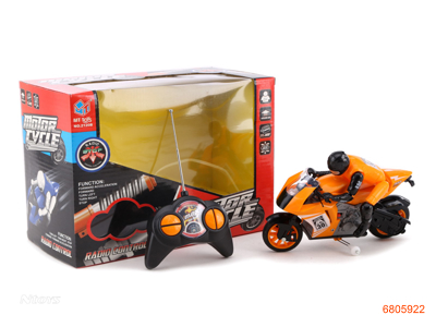 3CHANNELS R/C MOTORCYCLE W/O 4AAA BATTERIES IN CAR W/3*AG13 BATTERIES IN CONTROLLER