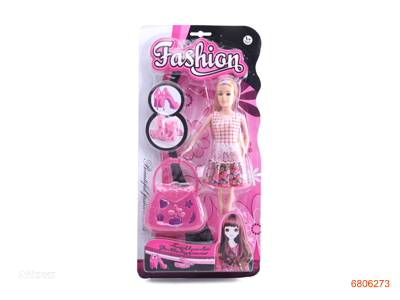 11.5''SOLID BODY FASHION DOLL SET