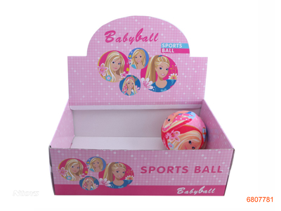 6''BALLS 6PCS/BOX 5ASTD