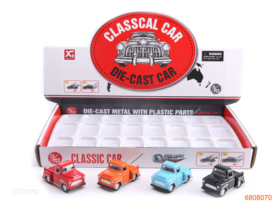 PULL BACK DIE-CAST CAR 24PCS/BOX 4COLOUR