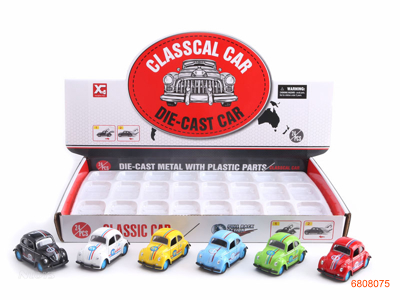 PULL BACK DIE-CAST CAR 24PCS/BOX 4COLOUR