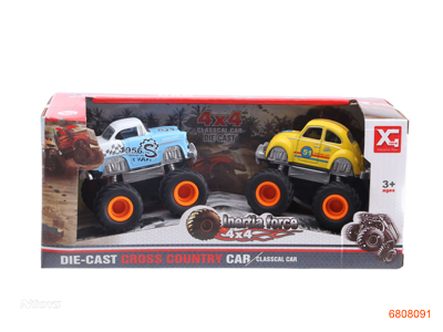 FRICTION DIE-CAST CAR 2PCS