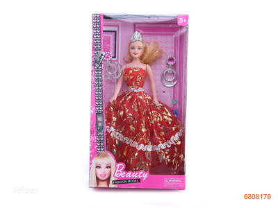 11.5''EMPTY BODY FASHION DOLL SET