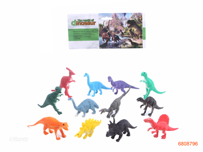 4''SOLID BODY DINOSAUR SET.12PCS