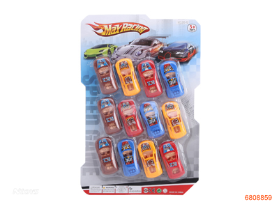 P/B CAR.12PCS.4COLOUR