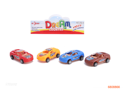 P/B CAR.4PCS.4COLOUR