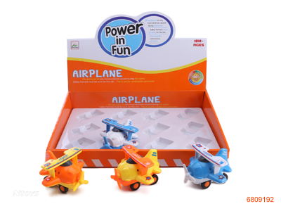 F/P PLANE 12PCS/BOX