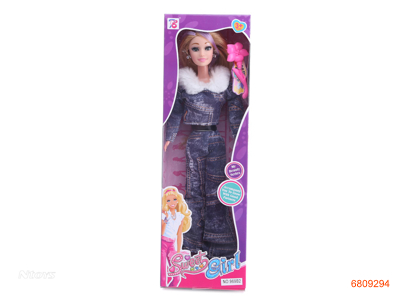 11.5''SOLID BODY FASHION DOLL