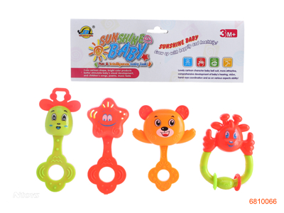 BABY RATTLE 4PCS