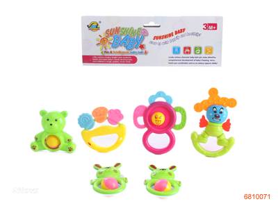 BABY RATTLE 6PCS