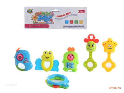 BABY RATTLE 6PCS