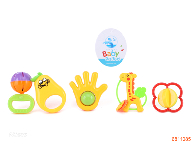 BABY RATTLE 5PCS