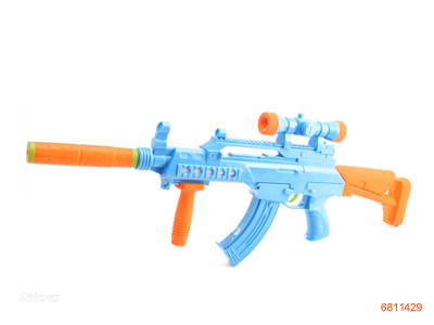 VIBRANT GUN W/LIGHT W/O 3AA BATTERIES