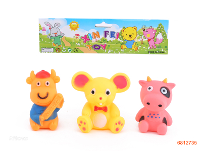 VINYL TOYS 3PCS