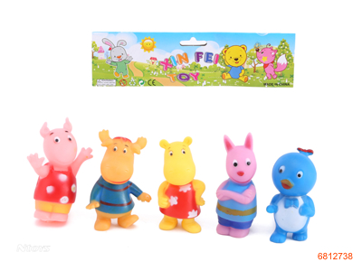 VINYL TOYS 5PCS