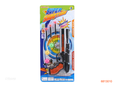 2 IN 1 SOFT BULLET GUN 2COLOUR