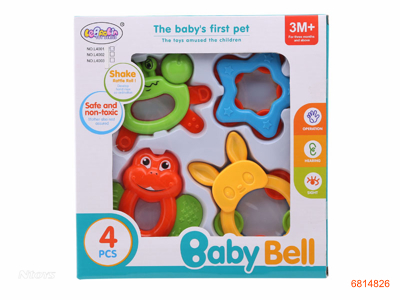 BABY RATTLE 4PCS