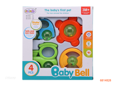 BABY RATTLE 4PCS