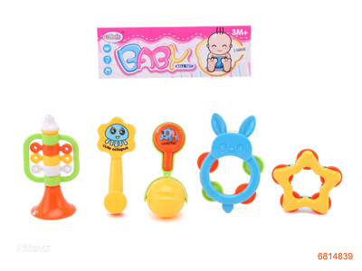 BABY RATTLE 5PCS