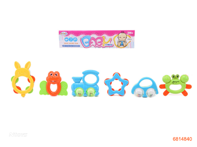 BABY RATTLE 6PCS