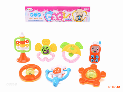 BABY RATTLE 7PCS