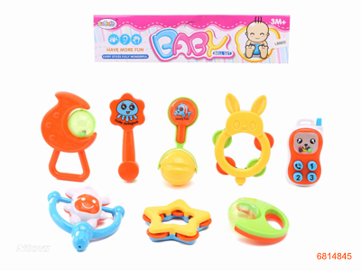 BABY RATTLE 8PCS