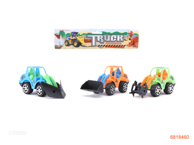 FREE WHEEL CAR 3PCS 3COLOUR