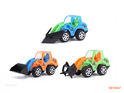 FREE WHEEL CAR 3ASTD 3COLOUR