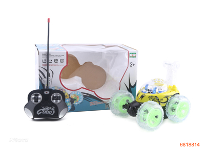 R/C CAR W/LIGHT/MUSIC/4.8V BATTERIES IN CAR/CHARGER W/O 2AA BATTERIES IN CONTROLLER 4COLOUR