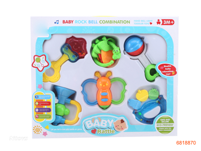 BABY RATTLE 9PCS