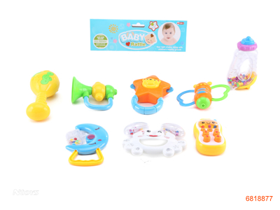 BABY RATTLE 8PCS