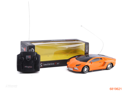 1:18 4CHANNELS R/C CAR W/LIGHT W/O 4AA BATTERIES IN CAR,2AA BATTERIES IN CONTROLLER 3COLOUR