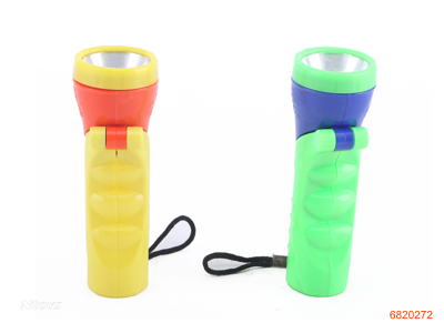 FLASHLIGHT W/BUTTON BATTERIES