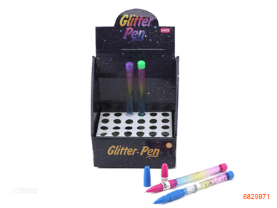 GLITTER PEN 24PCS/DISPLAY BOX