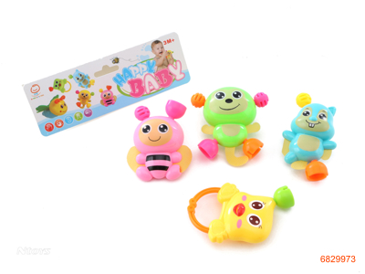 BABY RATTLE 4PCS