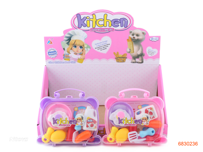 KITCHEN SET 8PCS/DISPLAY BOX 2COLOUR