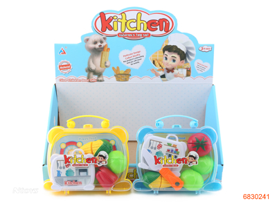 KITCHEN SET 8PCS/DISPLAY BOX 2COLOUR