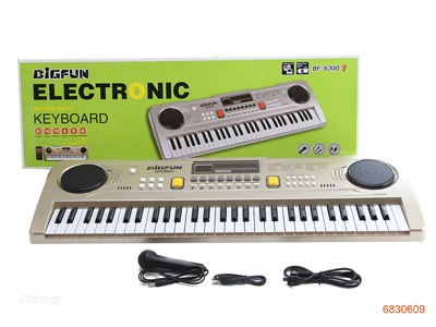 61KEYS ELECTRIC KEYBOARD W/MICROPHONE/USB