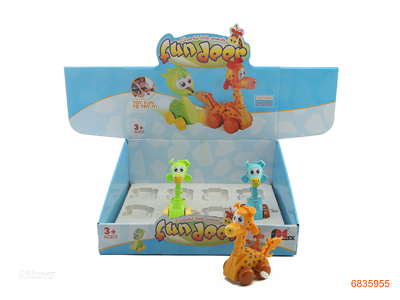 WIND UP GIRAFFE 12PCS/DISPLAY BOX