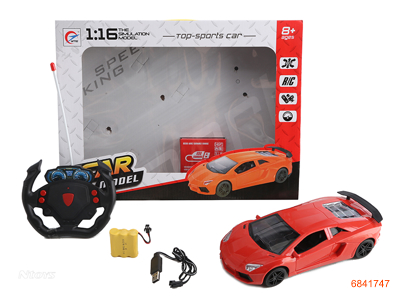 1;16 4CHANNELS R/C CAR W/3.6V BATTERIES IN CAR/USB W/O 2AA BATTERIES IN CONTROLLER 2COLOOUR