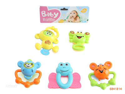 BABY RATTLE 5PCS