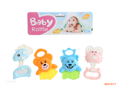 BABY RATTLE 4PCS