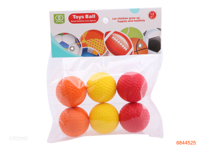 4.2CM PU BALLS 6PCS