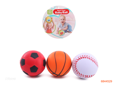 6.3CM PU BALLS 3PCS