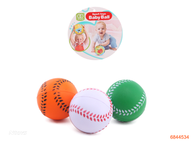 6.3CM PU BALLS 3PCS