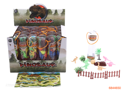 DINOSAUR SET 24PCS/DISPLAY BOX