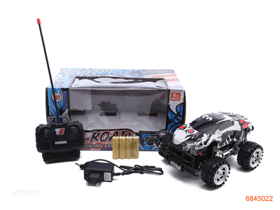 1:20 4CHANNELS R/C CAR W/4*1.2V BATTERUES IN CAR/CHARGER W/O 2AA BATTERIES IN CONTROLLER