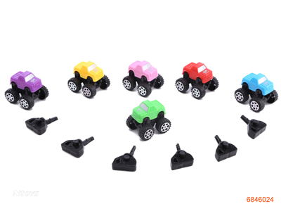 ELASTIC CAR 6COLOUR