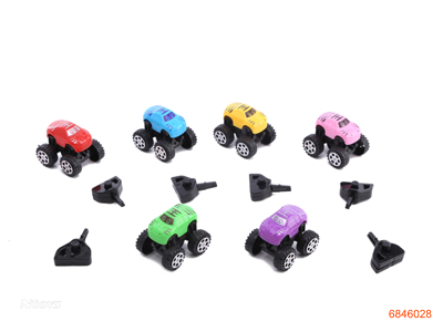 ELASTIC CAR 6COLOUR